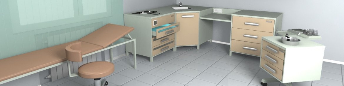 Оборудование и мебель для процедурного кабинета